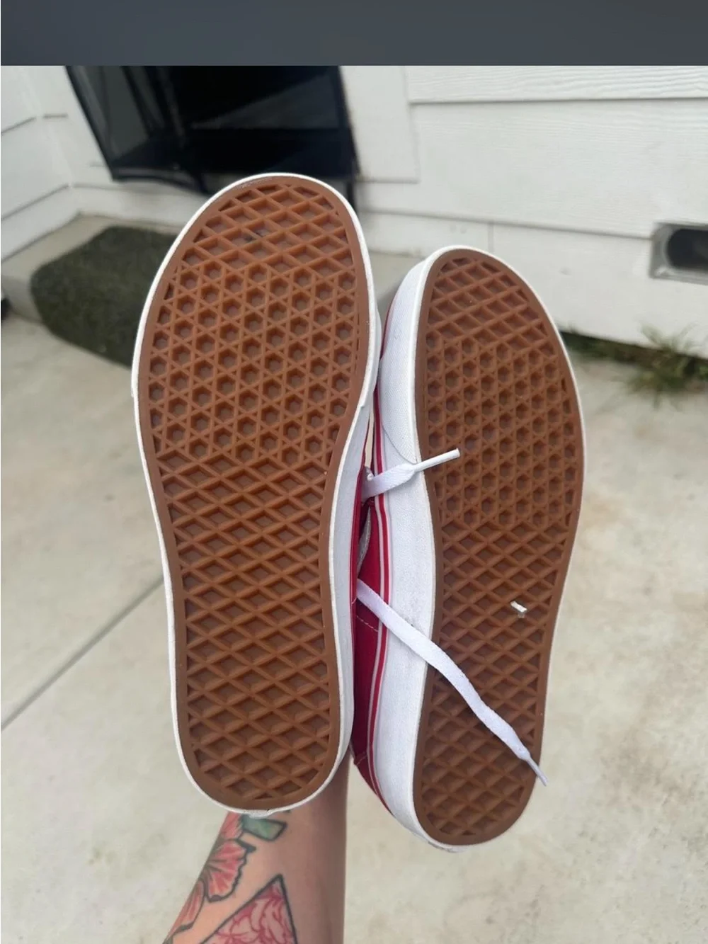 Vans Sk8-Hi Red High-Top Sneakers